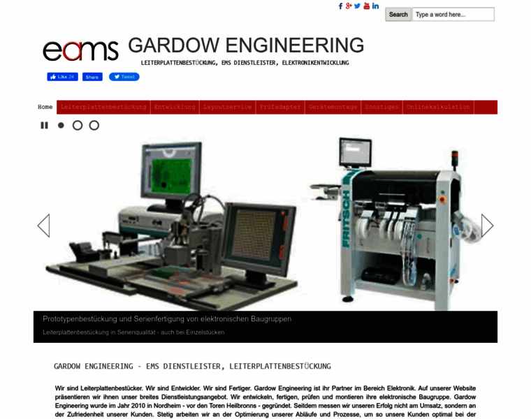 Gardow-engineering.de thumbnail