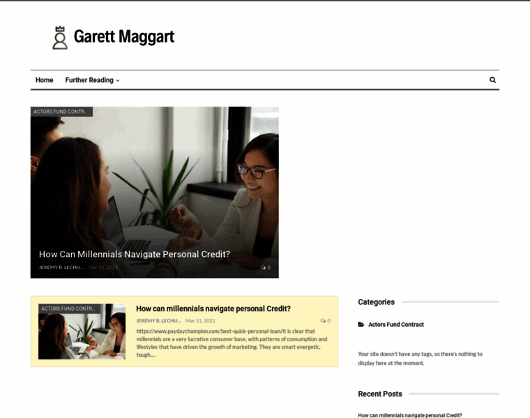 Garettmaggart.net thumbnail