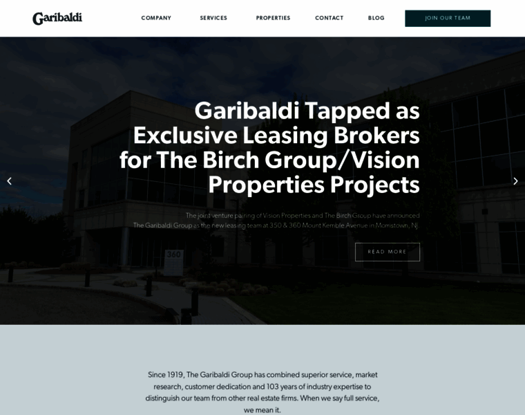 Garibaldi.com thumbnail
