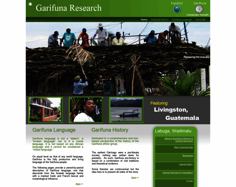 Garifunaresearch.com thumbnail