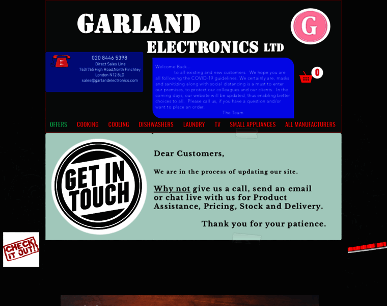 Garlandelectronics.com thumbnail