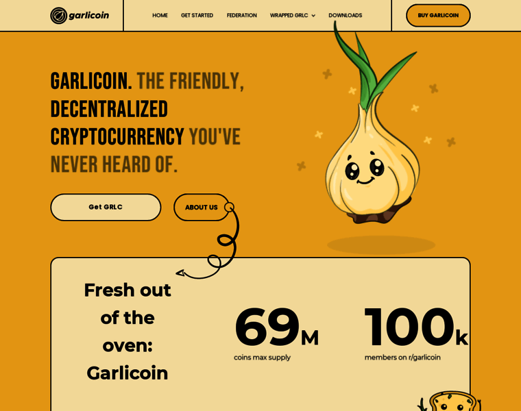 Garlicoin.io thumbnail