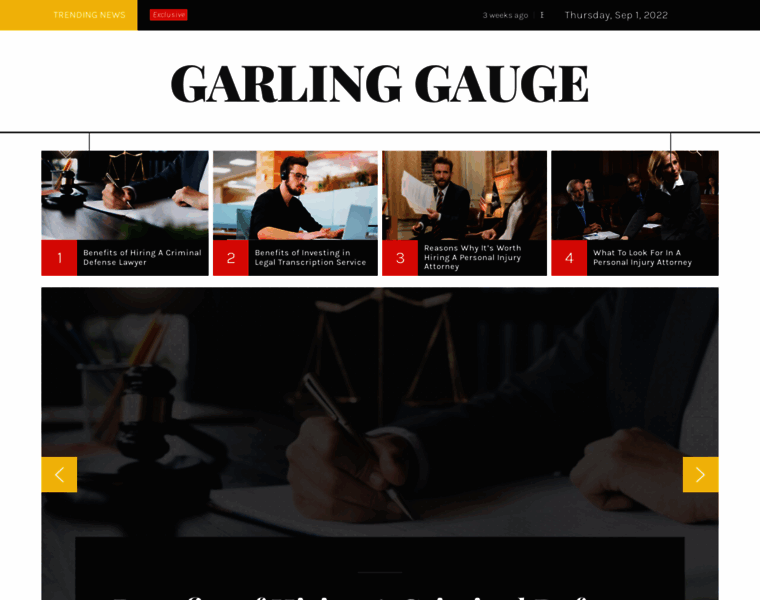 Garlinggauge.com thumbnail