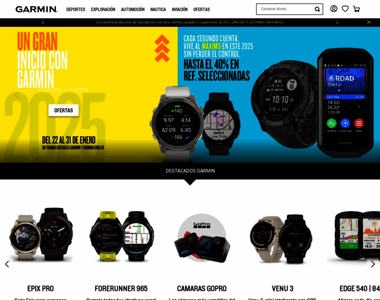 Garmin.com.co thumbnail
