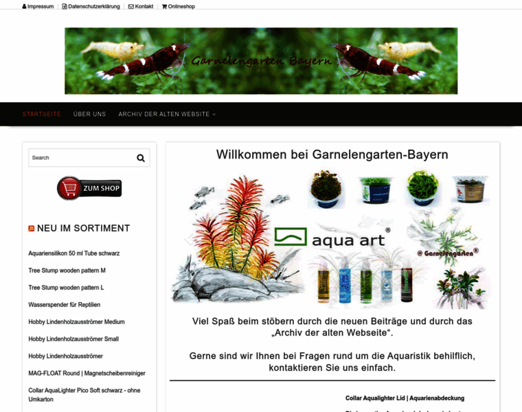 Garnelengarten-bayern.de thumbnail