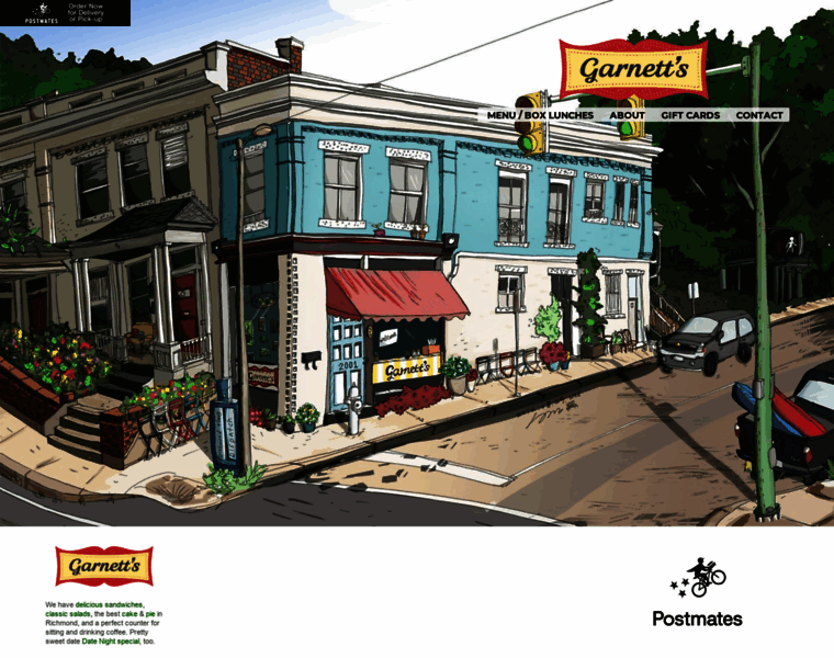 Garnettscafe.com thumbnail