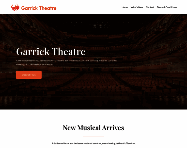 Garrick-theatre.co.uk thumbnail