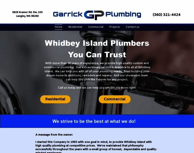 Garrickplumbing.com thumbnail
