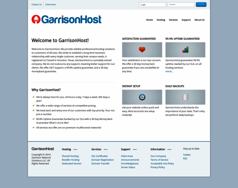 Garrisonhost.com thumbnail