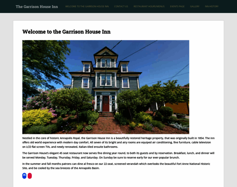 Garrisonhouse.ca thumbnail