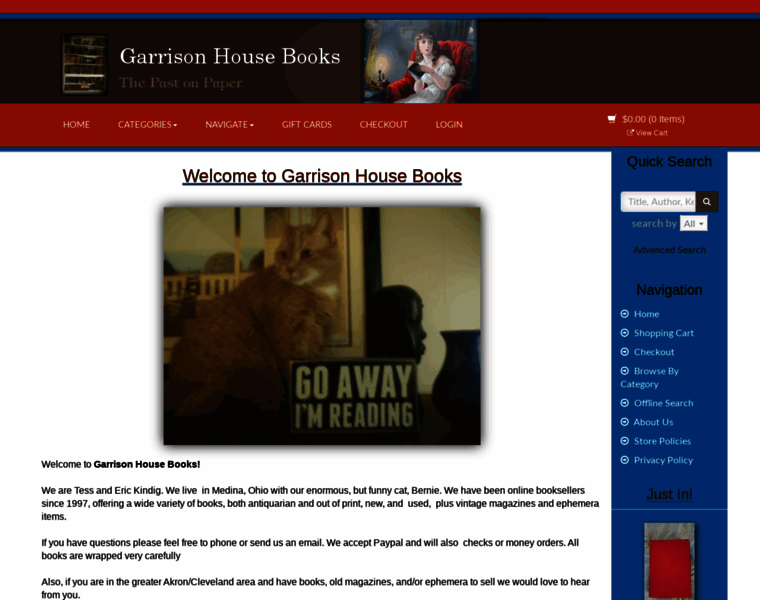 Garrisonhousebooks.com thumbnail