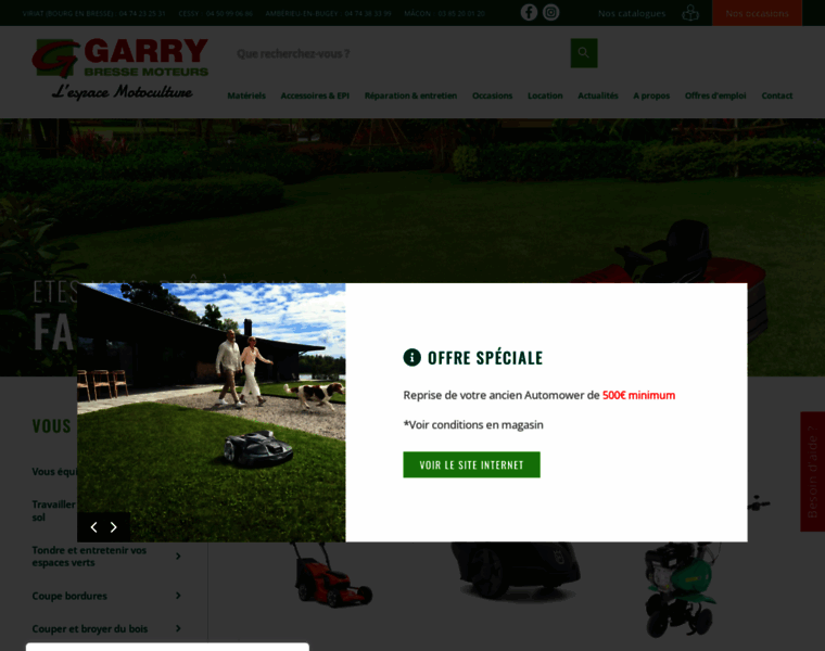 Garry-motoculture.com thumbnail