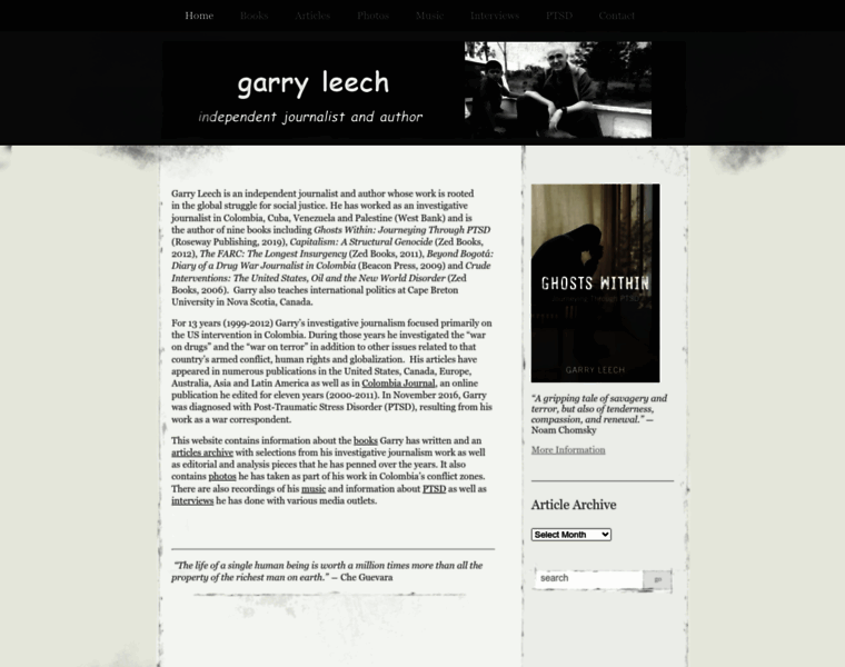 Garryleech.com thumbnail