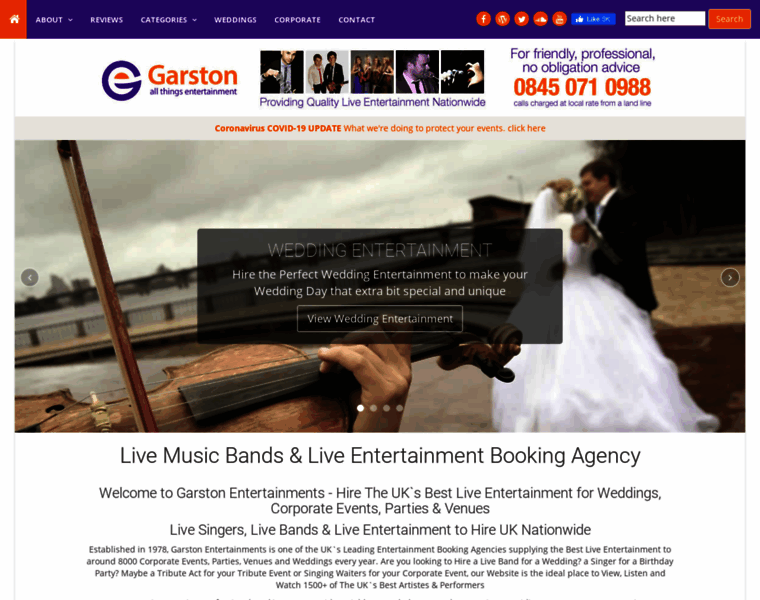 Garston-entertainment.co.uk thumbnail