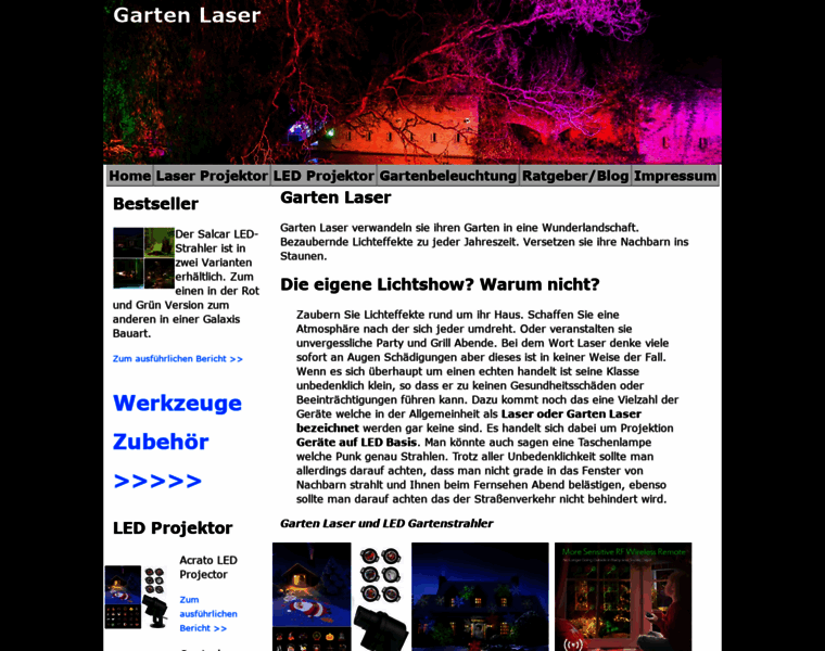 Garten-laser.com thumbnail