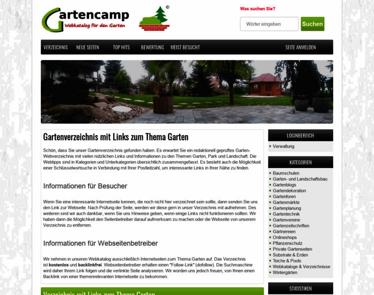 Gartencamp.de thumbnail