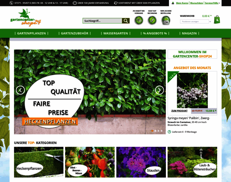 Gartencenter-shop24.de thumbnail