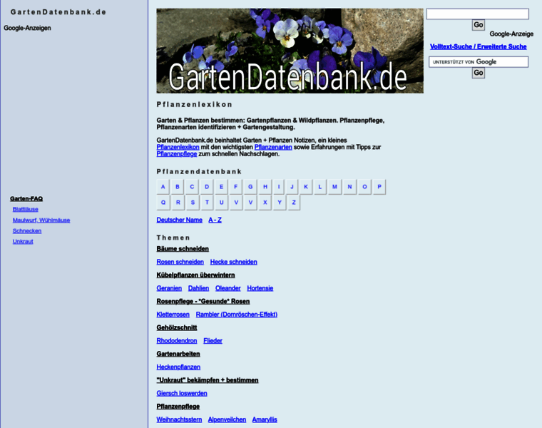 Gartendatenbank.de thumbnail