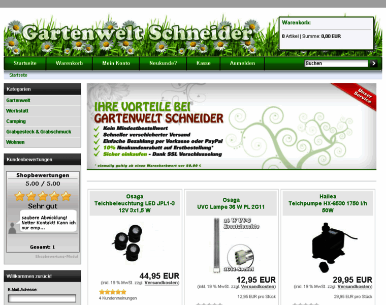 Gartenwelt-schneider.de thumbnail