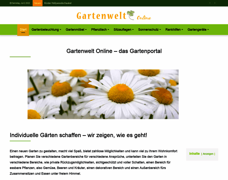 Gartenweltonline.de thumbnail