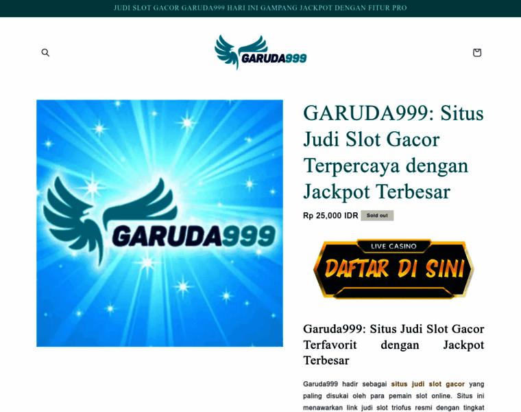 Garuda999slot.online thumbnail