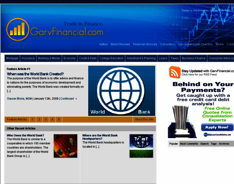 Garvfinancial.com thumbnail
