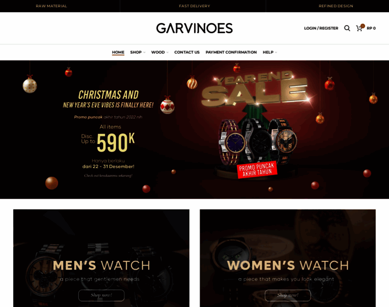 Garvinoes.com thumbnail