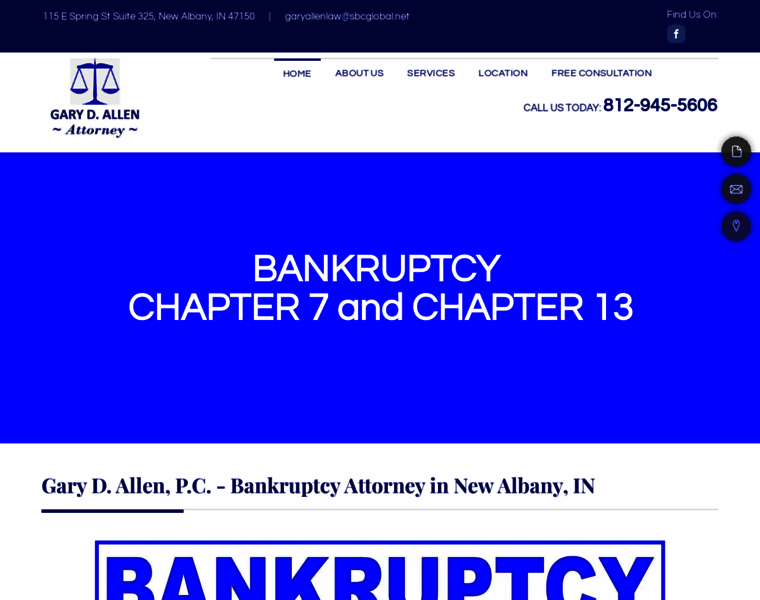 Garyallenbankruptcy.com thumbnail