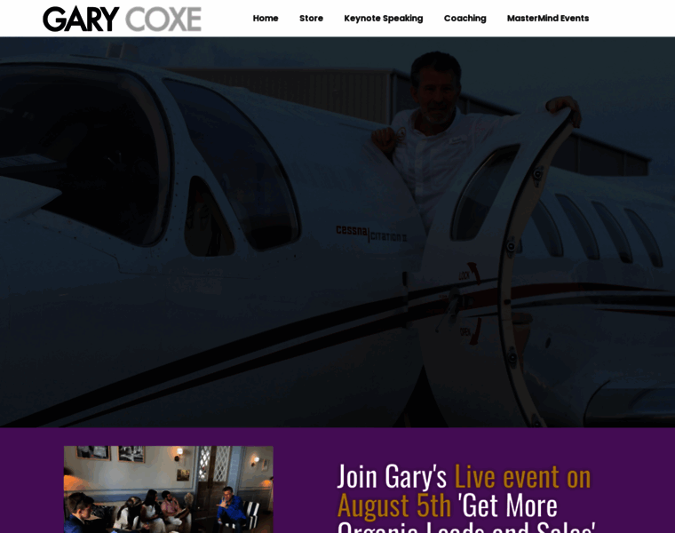 Garycoxe.com thumbnail