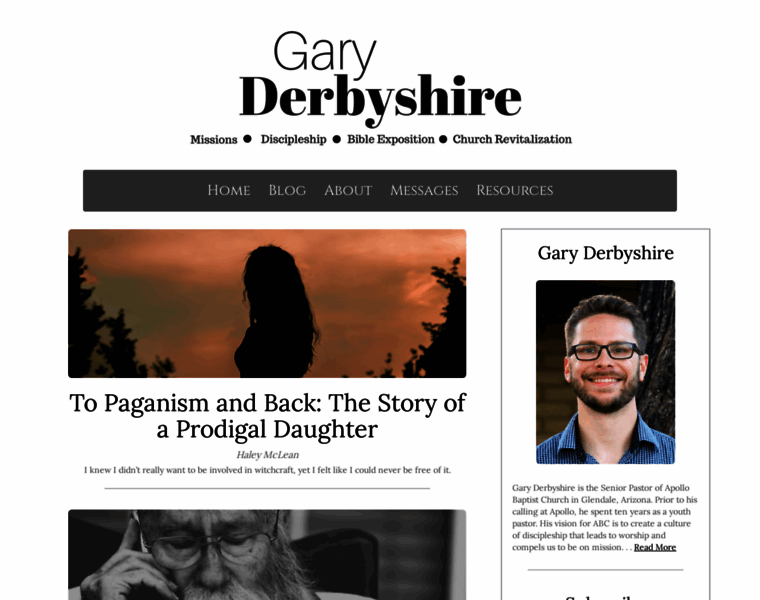 Garyderbyshire.com thumbnail