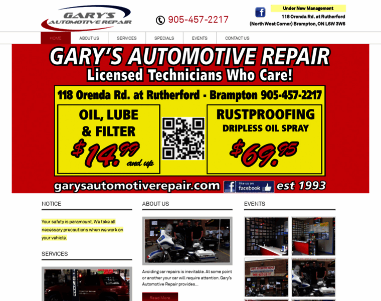 Garysautomotiverepair.com thumbnail
