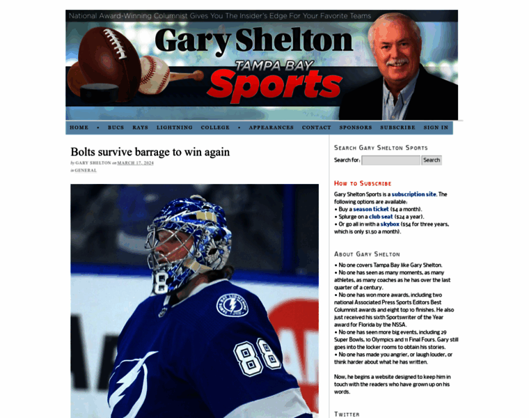 Garysheltonsports.com thumbnail Garysheltonsports.com thumbnail
