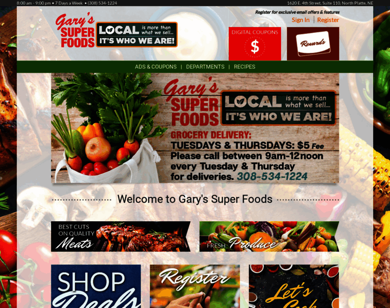 Garyssuperfoods.com thumbnail