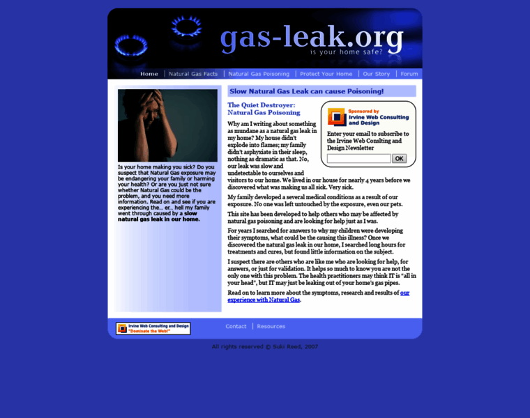 Gas-leak.org thumbnail
