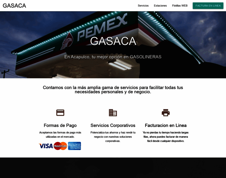 Gasaca.com.mx thumbnail