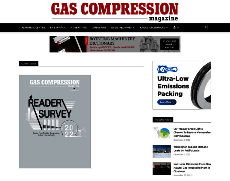 Gascompressionmagazine.com thumbnail