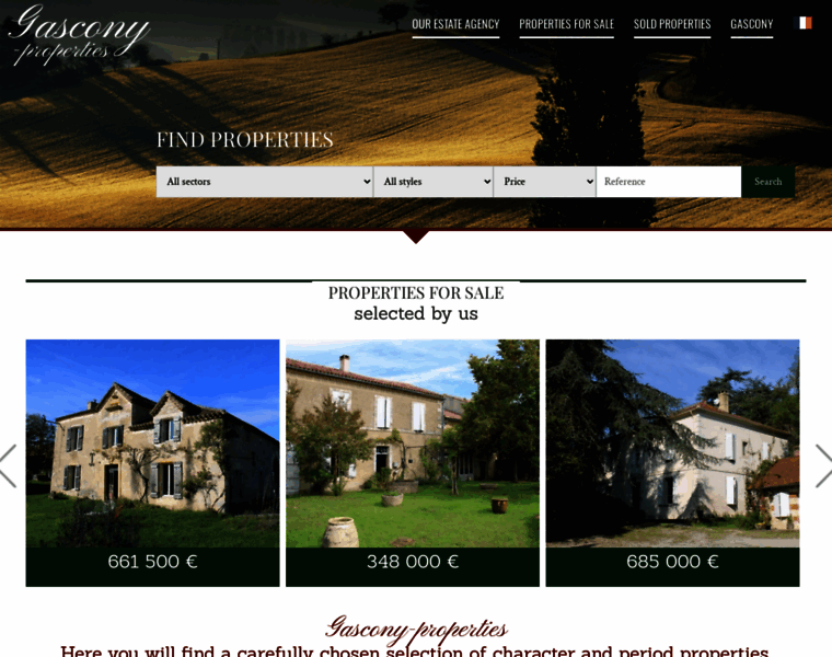 Gascony-properties.com thumbnail