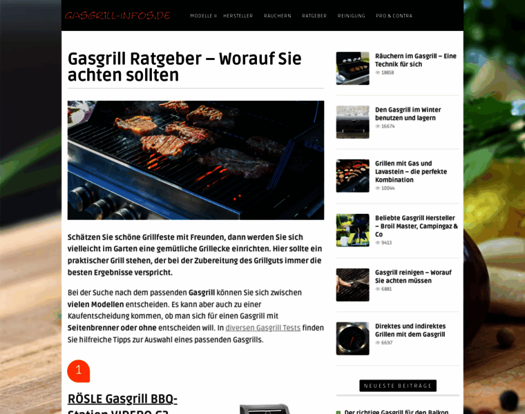 Gasgrill-infos.de thumbnail