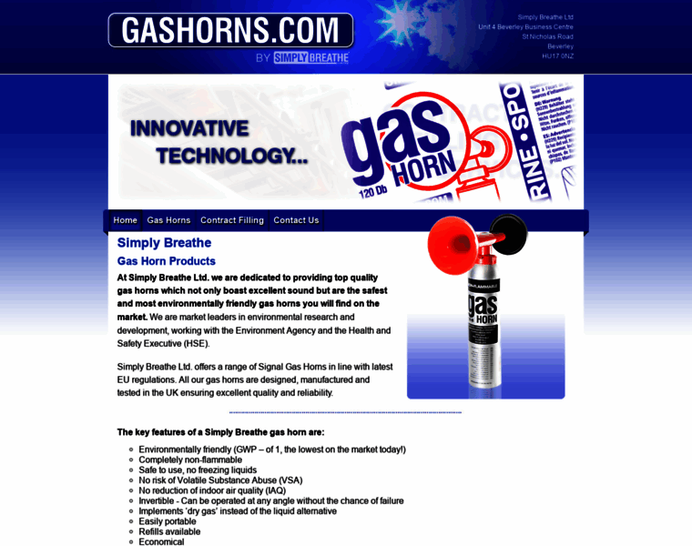 Gashorns.com thumbnail