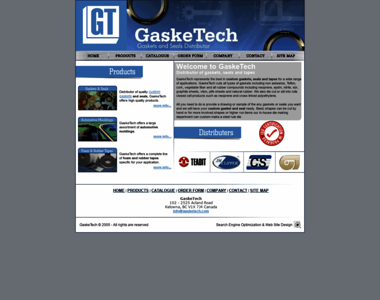 Gasketech.com thumbnail
