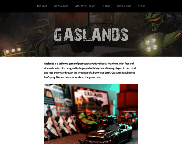Gaslands.com thumbnail