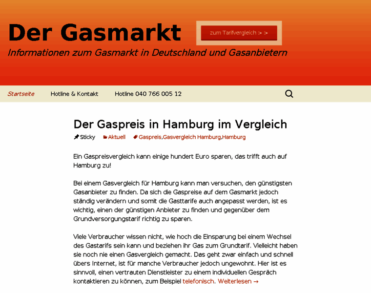 Gasmarkt24.de thumbnail