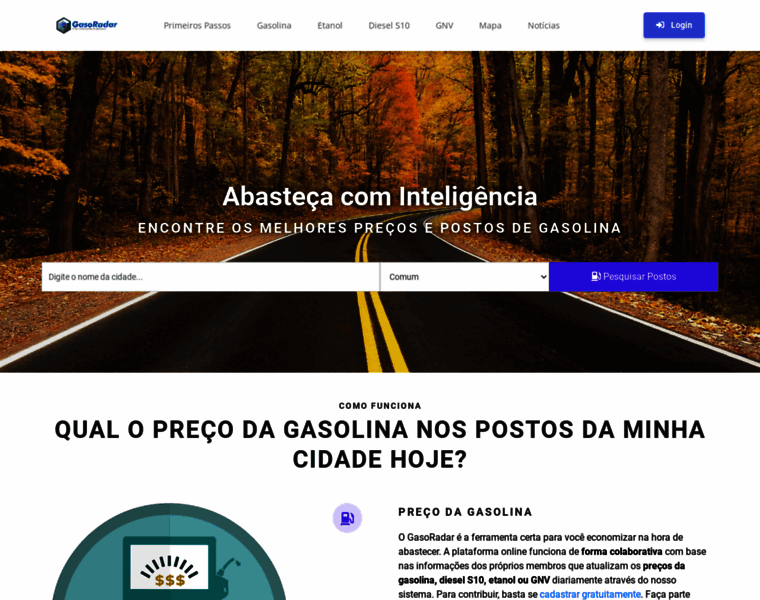 Gasoradar.com.br thumbnail