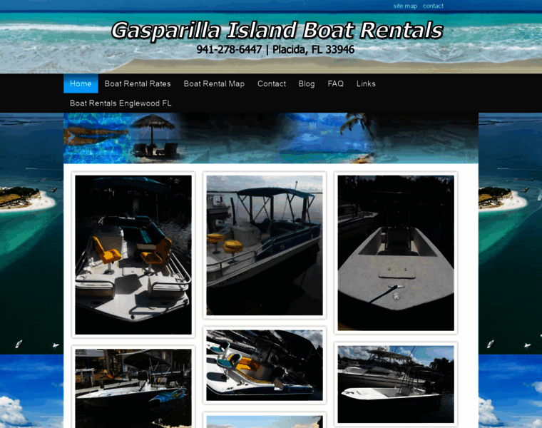 Gasparillaislandboatrentals.com thumbnail