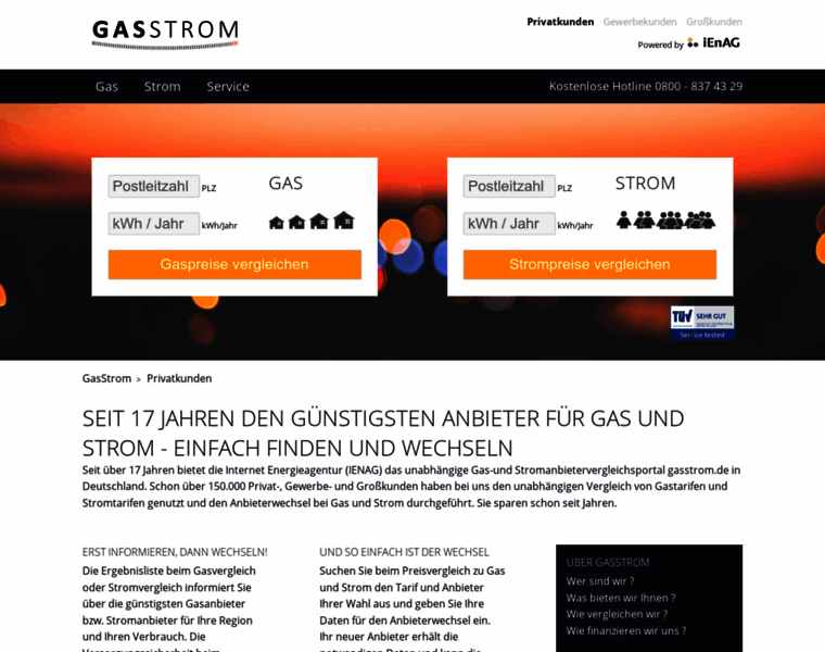 Gasstrom.de thumbnail Gasstrom.de thumbnail