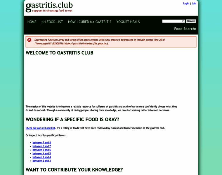 Gastritis.club thumbnail