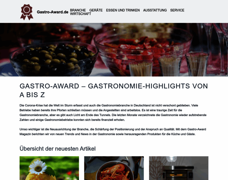 Gastro-award.de thumbnail