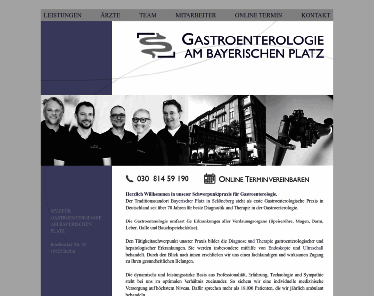 Gastroenterologen-in-berlin.de thumbnail