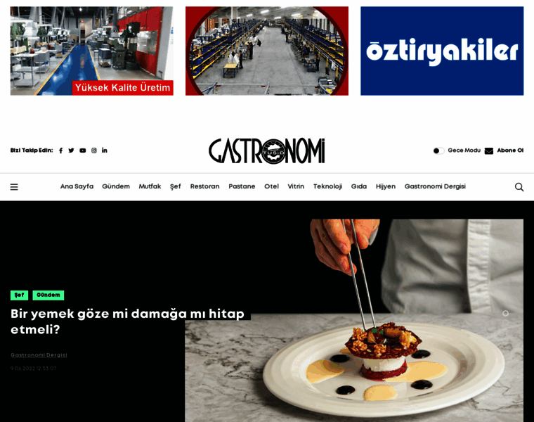 Gastronomidergisi.com thumbnail