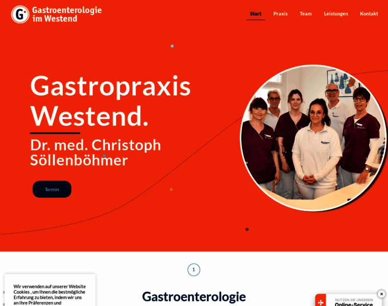 Gastropraxis-westend.de thumbnail